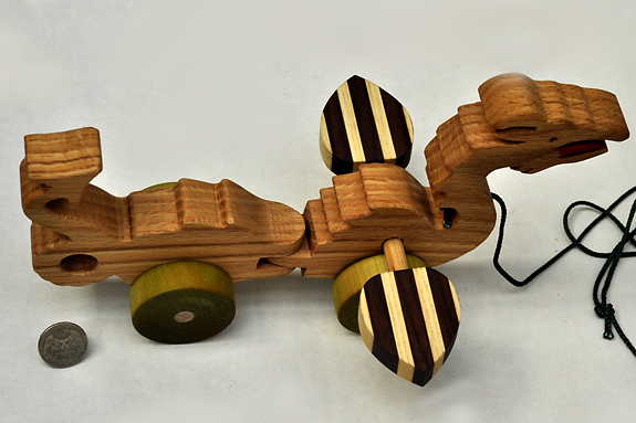 Nontoxic wooden toys made in USA - Push and Pull Toys